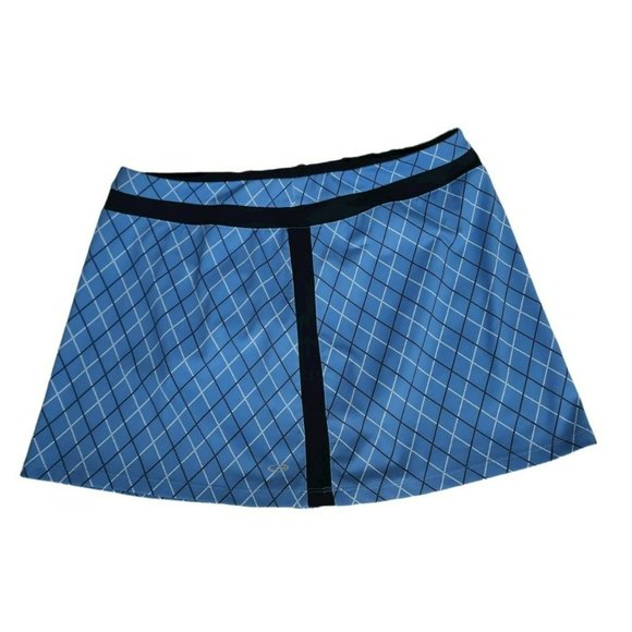 C9 By Champion Women's Performance Blue Printed Tennis Golf Skort Size Large - Picture 4 of 9